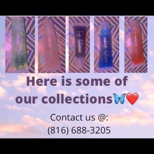Lipgloss,lip scrubs & slimes